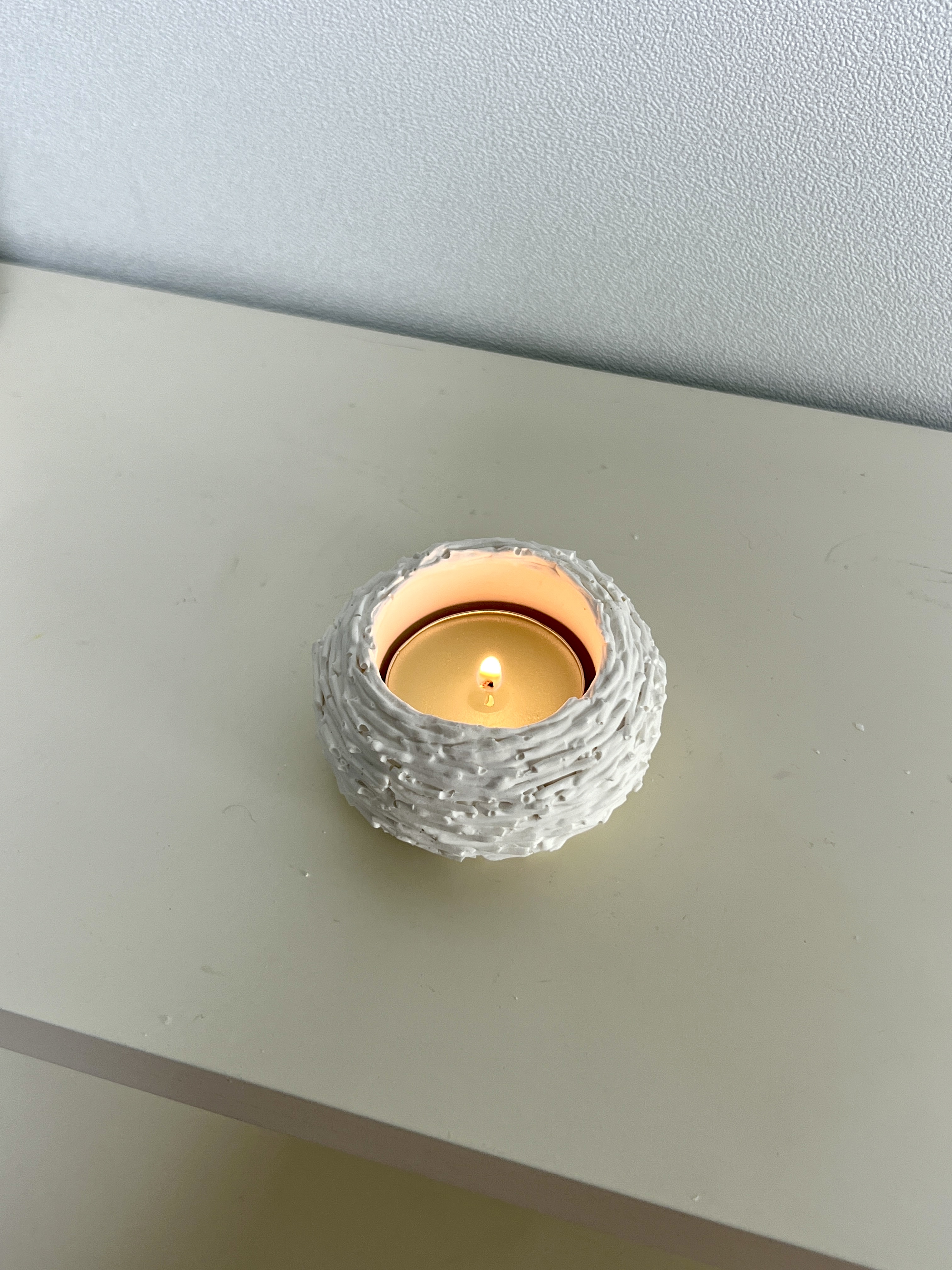 [무료 선물 포장] 둥지 티라이트 홀더 썸네일 4